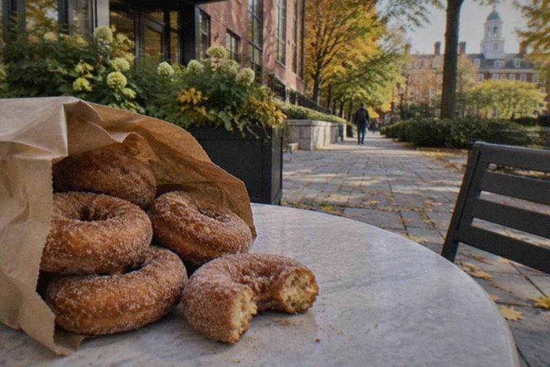 Harvard Square Donut Adventure